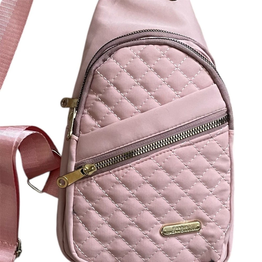 Pink Crossbody Bag